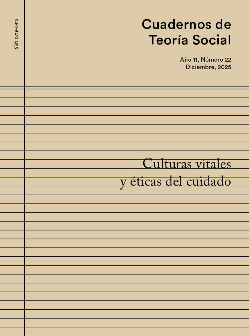 					View Vol. 11 No. 22 (2025): Vital Cultures and Ethics of Care
				